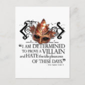 Richard III Quote Briefkaart (Voorkant)