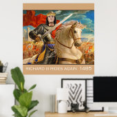 Richard III rijdt opnieuw! Poster (Thuiskantoor)
