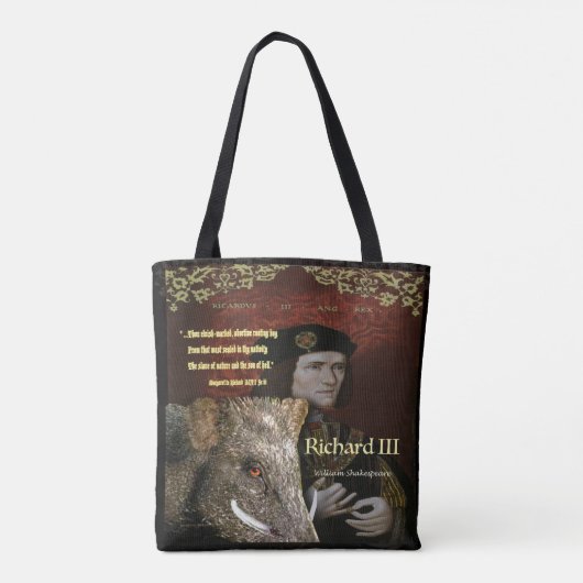 Richard III Tote Bag (Achterkant)