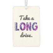 Richard Long Car Air Freshner Luchtverfrisser (Achterkant)