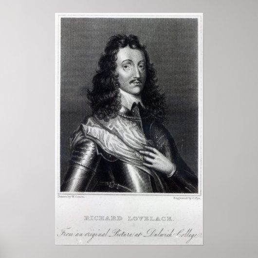 Richard Lovelace Poster (Voorkant)