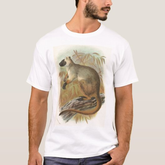 Richard Lydekker - Queensland Tree-Kangaroo T-shirt (Voorkant)