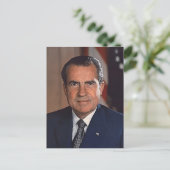 Richard M. Nixon 37 Briefkaart (Staand voorkant)