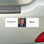 Richard M. Nixon 37 Bumpersticker (Op auto)