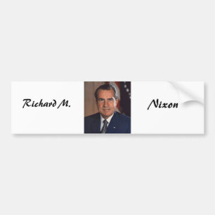 Richard M. Nixon 37 Bumpersticker