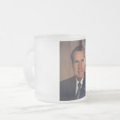 Richard M. Nixon 37 Matglas Koffiemok (Voorkant links)