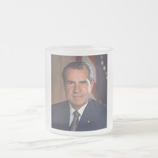 Richard M. Nixon 37 Matglas Koffiemok (Center)