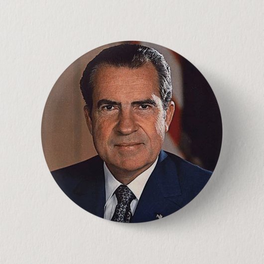 Richard M. Nixon 37 Ronde Button 5,7 Cm (Voorkant)