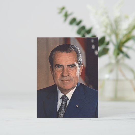 Richard M. Nixon Briefkaart (Staand voorkant)