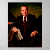 RICHARD M. NIXON door James Anthony Wills Poster (Voorkant)