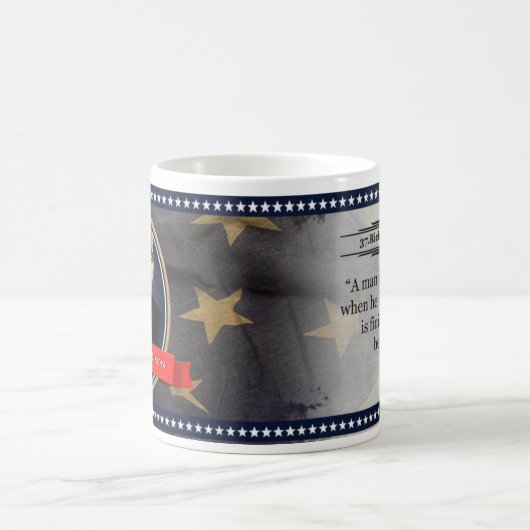 Richard M. Nixon Historische Mok (Center)