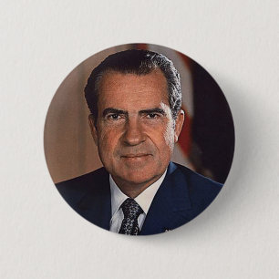Richard M. Nixon Ronde Button 5,7 Cm