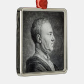 Richard Mead, 1739 Metalen Ornament (Rechts)