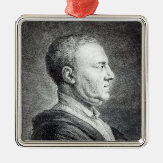 Richard Mead, 1739 Metalen Ornament (Voorkant)