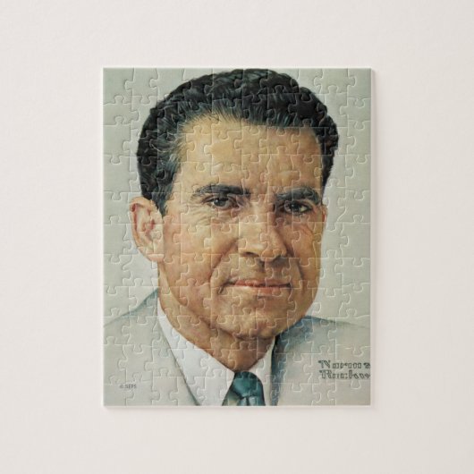 Richard Milhouse Nixon Legpuzzel (Verticaal)