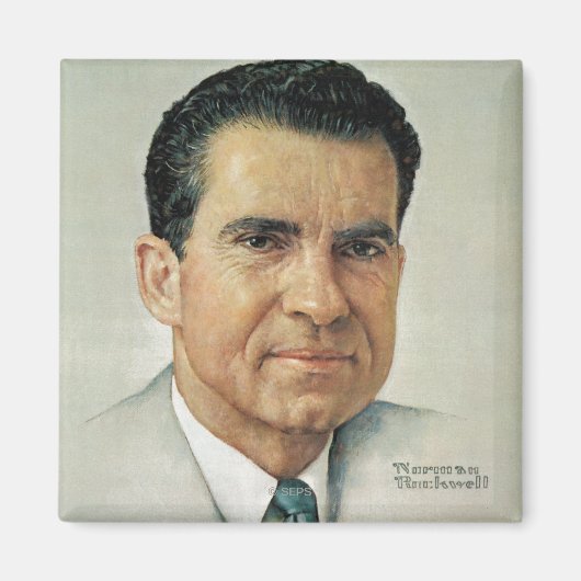Richard Milhouse Nixon Magneet (Voorkant)