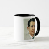 Richard Milhouse Nixon Mok (Voorkant rechts)