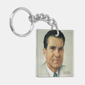 Richard Milhouse Nixon Sleutelhanger (Voorkant Links)