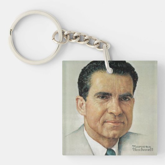 Richard Milhouse Nixon Sleutelhanger (Voorkant)