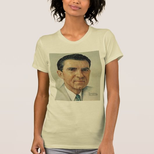 Richard Milhouse Nixon T-shirt (Voorkant)