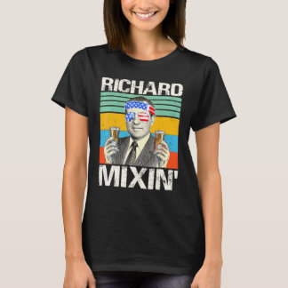 Richard Mixin 4 van juli Richard Nixon Drink P T-shirt