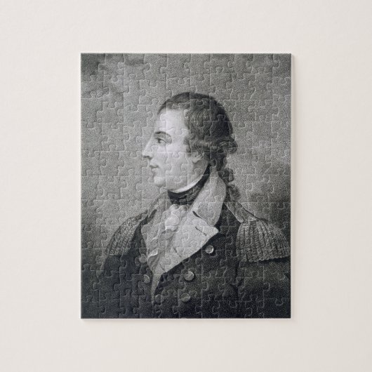 Richard Montgomery (1736-75), gegraveerd door E. M Legpuzzel (Verticaal)
