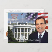 Richard Nixon - 37e President van de VS Briefkaart (Voorkant / Achterkant)