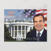 Richard Nixon - 37e President van de VS Briefkaart (Voorkant)