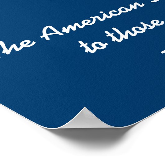 Richard Nixon American Dream Poster (Hoek)