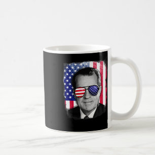 Richard Nixon Amerikaanse vlag 4 juli Koffiemok