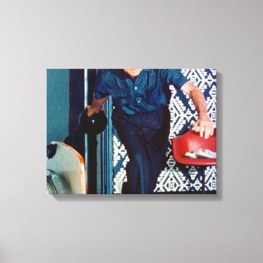 Richard Nixon Bowling Canvas Afdruk (Voorkant)