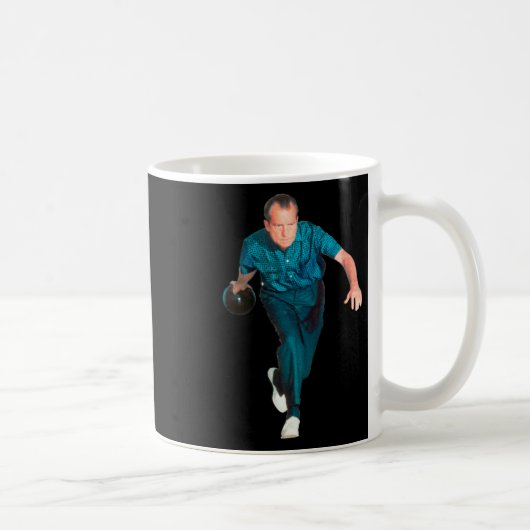 Richard Nixon Bowling Koffiemok (Rechts)