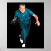 Richard Nixon Bowling  Poster (Voorkant)