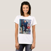Richard Nixon Bowling T-shirt (Voorkant volledig)