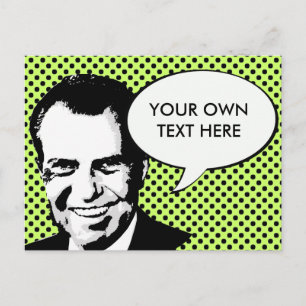 Richard Nixon Briefkaart
