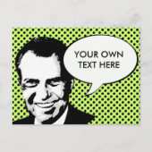 Richard Nixon Briefkaart (Voorkant)