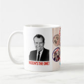 Richard Nixon Button Collector Mok (Links)