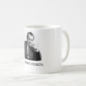 Richard Nixon Eerlijkheid en Integriteit Koffie Mo Koffiemok (Voorkant rechts)