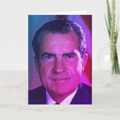 Richard Nixon, het Amerikaanse President van Calif Bedankkaart (Voorkant)