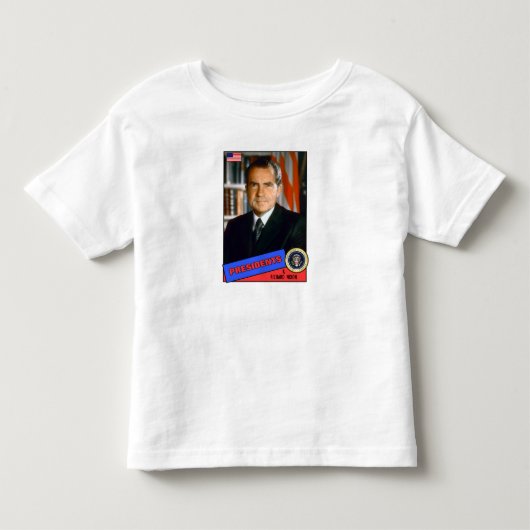 Richard Nixon-honkaarten Kinder Shirts (Voorkant)