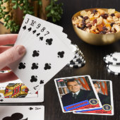 Richard Nixon-honkaarten Speelkaarten (Insitu)