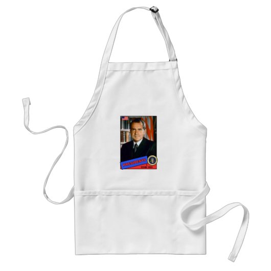 Richard Nixon-honkaarten Standaard Schort (Voorkant)