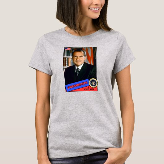 Richard Nixon-honkaarten T-shirt (Voorkant)