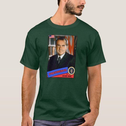 Richard Nixon-honkaarten T-shirt (Voorkant)
