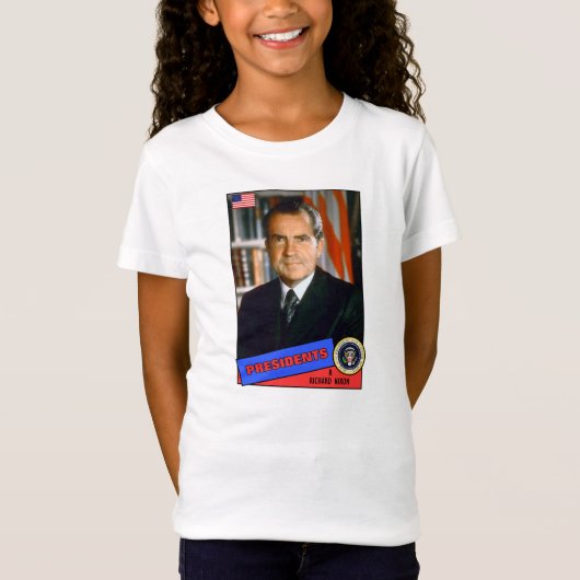 Richard Nixon-honkaarten T-shirt (Voorkant)