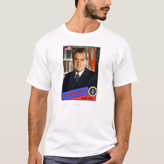 Richard Nixon-honkaarten T-shirt (Voorkant)