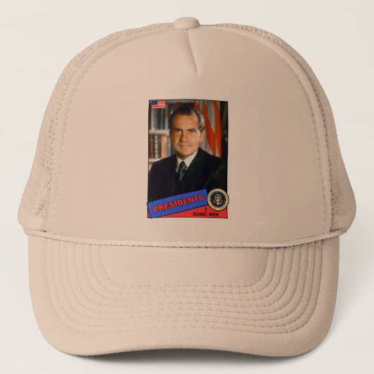 Richard Nixon-honkaarten Trucker Pet (Voorkant)
