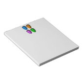 Richard Nixon in levendige kleuren Notitieblok (Schuin)