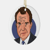 Richard Nixon Keramisch Ornament (Rechts)