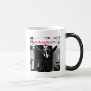 Richard Nixon "Mis je me al?" Grappige Cadeaus & T Magische Mok